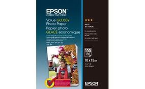 Бумага Epson 100mmx150mm Value Glossy Photo Paper 100 л. (C13S400039)