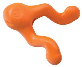 Іграшка для собак West Paw Tizzi Dog Toy помаранчева, 18 см