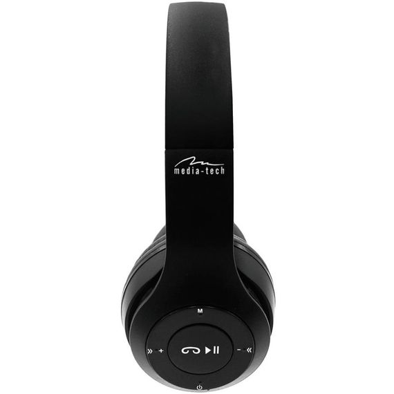 Гарнітура  Media-Tech EPSILION BT MT3591 FM/ MP3, Bluetooth+3,5мм, Black | Зображення 6