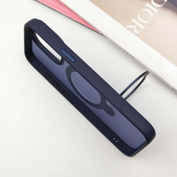 Чохол Ummi Colorful with MagSafe HQ Ring для Apple iPhone 14 / 13 (6.1") Dark Blue | Зображення 4