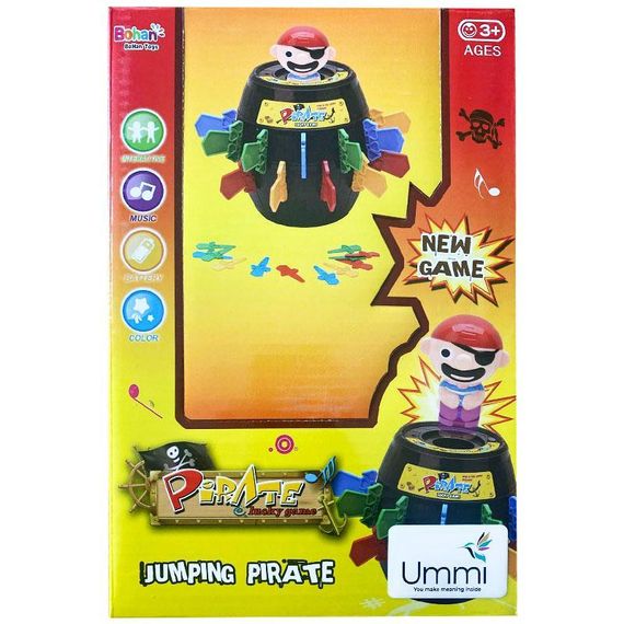 Настільна інтерактивна гра Ummi 669-1 Pirate Lucky Game (зі звуковым эффектом) Black | Зображення 3
