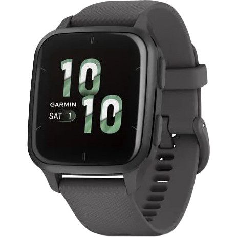 Смарт-годинник Garmin Venu Sq 2 Slate Aluminum Bezel with Shadow Gray Case and Silicone Band (010-02701-00/10/80) | Зображення 2