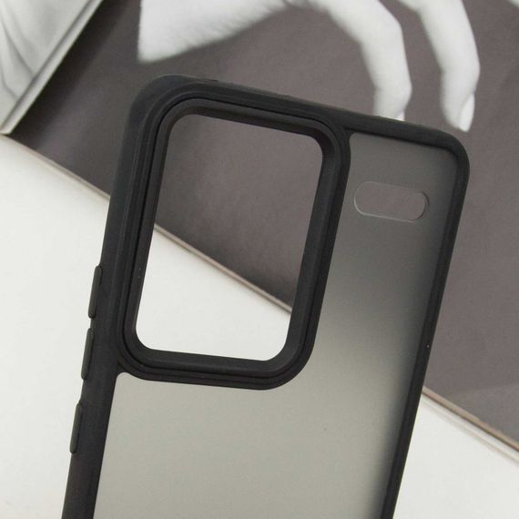 Чохол TPU+PC Lyon Frosted для Xiaomi Redmi Note 13 Pro+ Black | Зображення 3