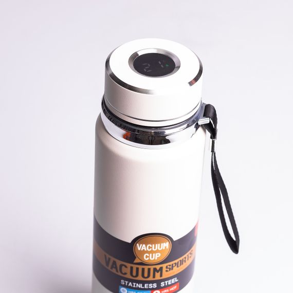 Термос Vacuum Sports з датчиком температури 1 л білий HP-14-30W | Зображення 2