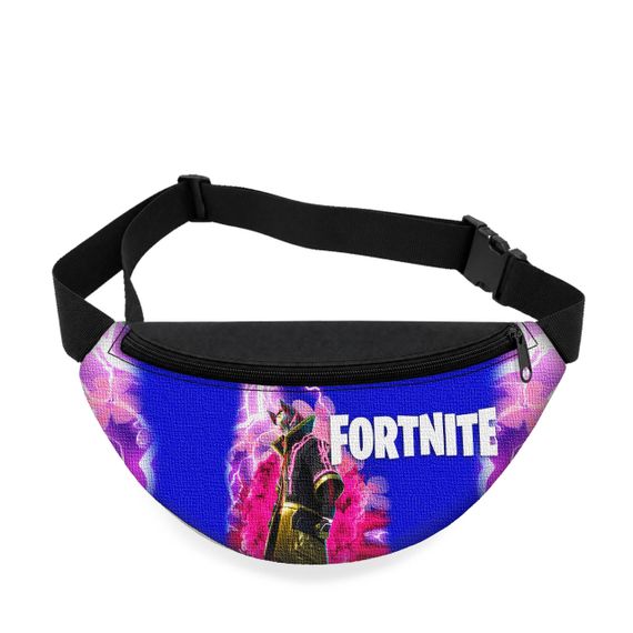 Дитяча сумка-бананка Fortnite 32х15 см на пояс або через плече (5931)