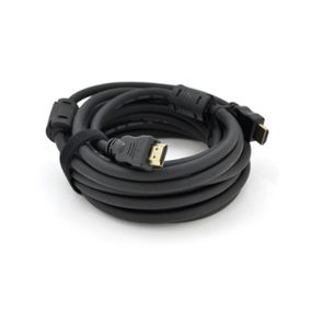 Кабель мультимедийный HDMI M to HDMI M 5.0m V1.4 4K black Ritar (HDMI(M)/(M)V1.4-5m-348B)