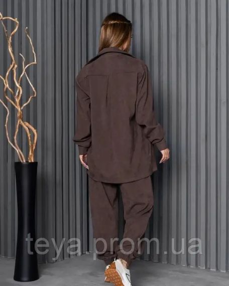 Костюм цвет коричневый размеры S, M, L, XL FI_008891 | Зображення 2