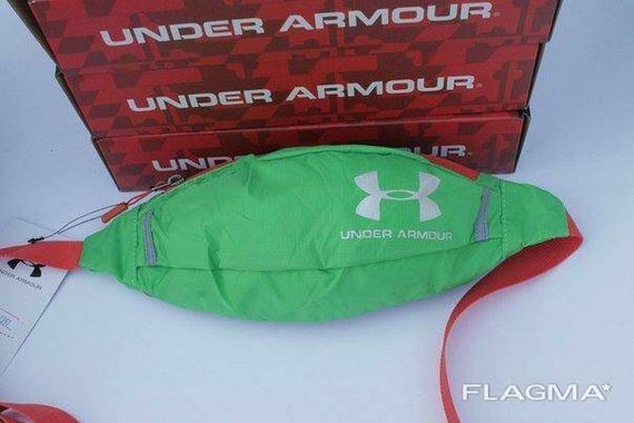 Поясная сумка Under Armour (зеленая) сумка на пояс | Зображення 3