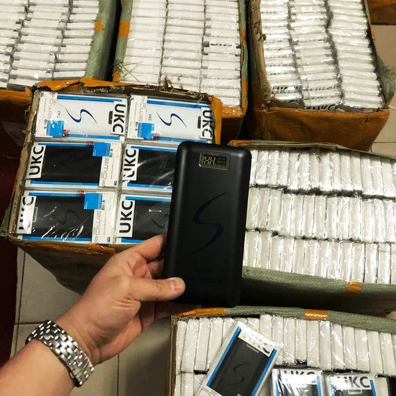 Повербанк универсальный Power Bank 30000 mAh UKC, Портативная зарядка для айфона аккумуляторы LQ-34 | Зображення 8