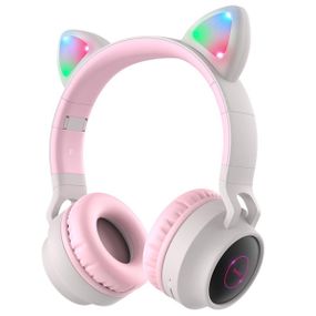 Бездротові навушники HOCO W27 Cat ear wireless headphones Gray