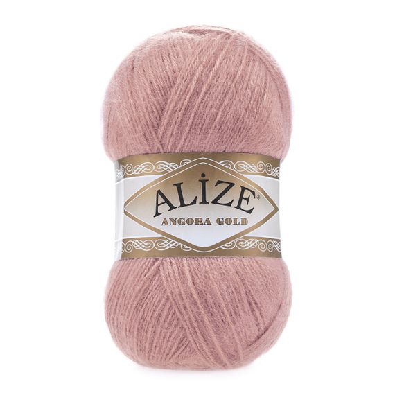 Пряжа Alize Angora Gold No 144 (Алізе Ангора Голд) – 20% вовна, 80% акрил, 100 г / 550 м