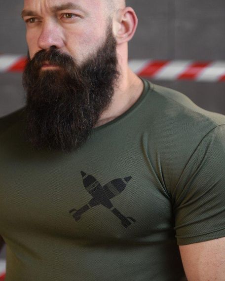 Тактична футболка потоотводящая SABUR МІНА ОЛИВА ВТ6562 | Зображення 5