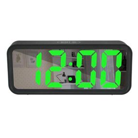 Настільний електронний годинник цифра DT-6508, Настільний годинник з термометром і вологоміром JH-91