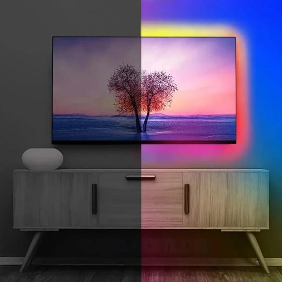 Світлодіодна LED стрічка Bluetooth 2х12,5м USB + пульт SMD 5050 XPRO (234571779_369) | Зображення 1