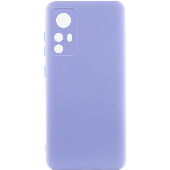 Чехол Silicone Cover Lakshmi Full Camera (A) для Xiaomi Redmi Note 12S Full camera, Бузковий/Dasheen