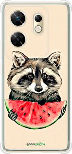Чохол на Infinix Zero 30 4G Єнотик з кавуном "4605sp-3413-2448"