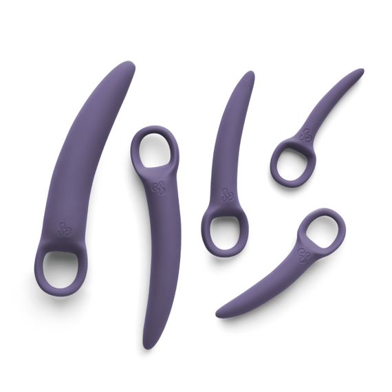 Набір з 5-ти вагінальних силіконових розширювачів Menopause Dilator Set So Divine (Велика Британія) Sex Aura | Зображення 1