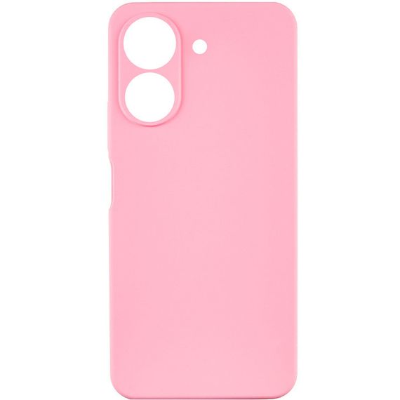 Чехол TPU GETMAN Liquid Silk Full Camera для Xiaomi Redmi 13C / Poco C65 Розовый / Pink
