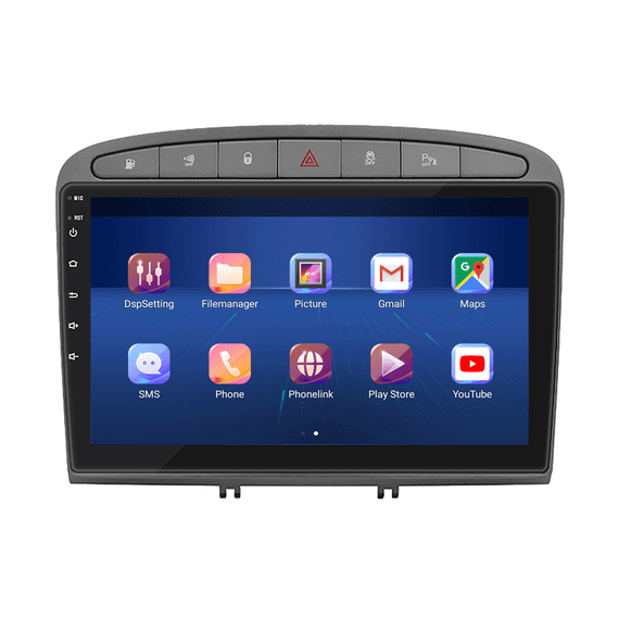 Штатная магнитола 9" Lesko для Peugeot RCZ I 2010-2012 6/128Gb 4G Wi-Fi GPS Top Пежо | Зображення 1