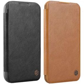 Шкіряний чохол-книжка Nillkin Qin Prop для Apple iPhone 16 Pro (6.3")