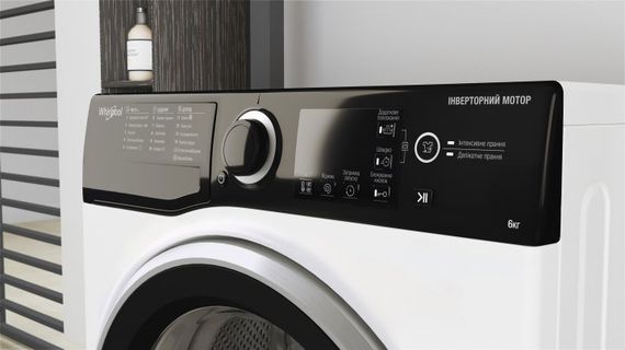 Стиральная машина Whirlpool фронтальная WRBSB6228BUA | Зображення 5