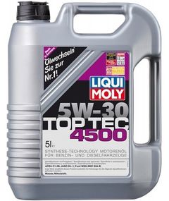 Моторна олива Liqui Moly Top Tec 4500 5W-30 5л.