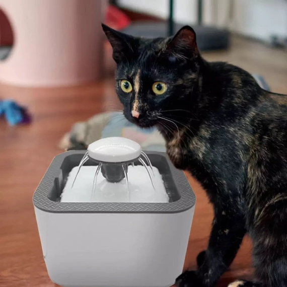 Поилка для животных Pet Water FOUNTAIN Автоматическая поилка - фонтан | Зображення 1