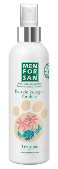 Одеколон для собак Menforsan Eau De Cologne Tropical з тропічним ароматом 125 мл