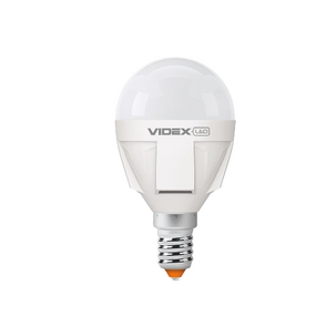 Лампа G45 7W E14 3000K 220V LED Videx