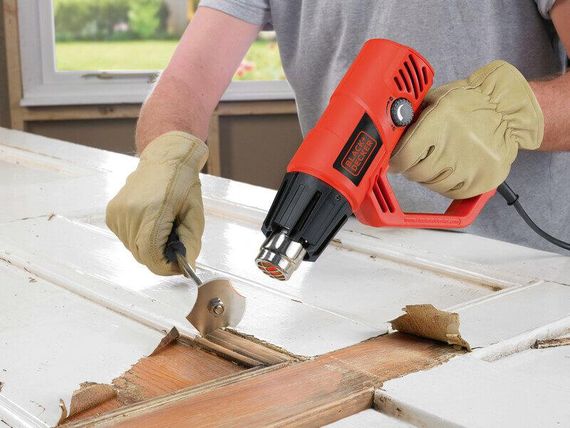 Пистолет горячего воздуха - фен сетевой BLACK+DECKER KX2001 | Зображення 3