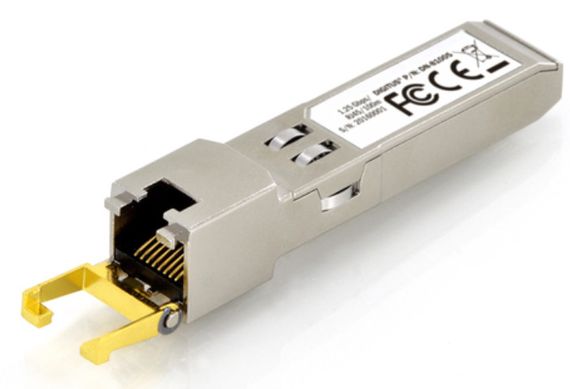Модуль DIGITUS 1.25 Gbps Copper SFP, 100m, RJ45, 10/100/1000Base-T (DN-81005) | Зображення 1