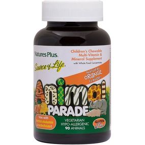 Витаминно-минеральный комплекс Nature's Plus Animal Parade 90 Animal Shaped Gummies Orange Flavor NTP29974