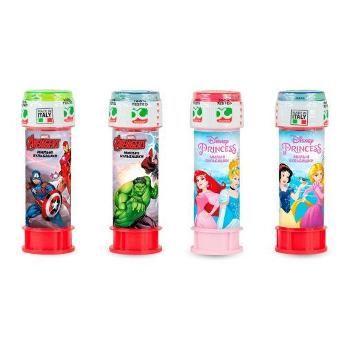 Мыльные пузыри – Принцессы/Мстители (60 ml) | Зображення 1