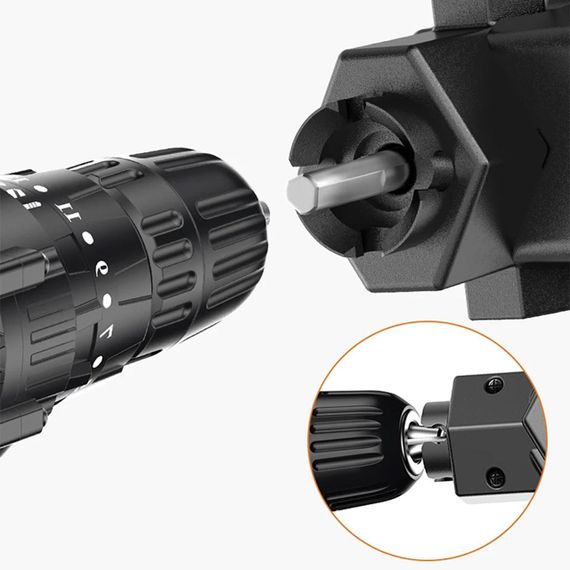 Насадка на дрель или шуруповерт для резки дерева / Электрическая цепная пилка | Зображення 3