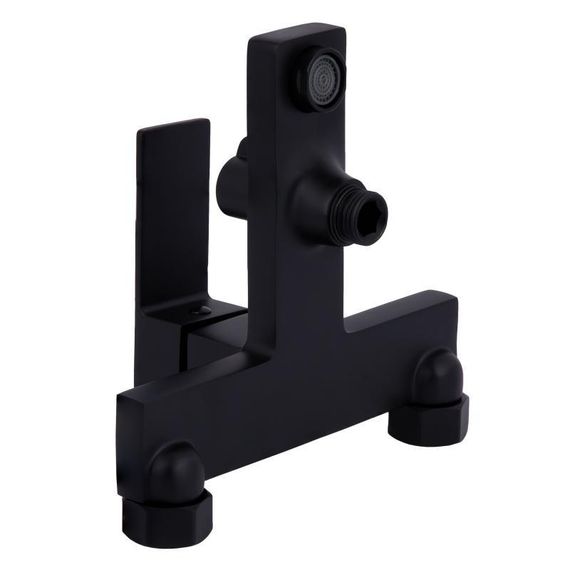 Смеситель для ванны Qtap Gemini (с душевым гарнитуром) QTGEM259BLM45682 Black Matt | Зображення 5