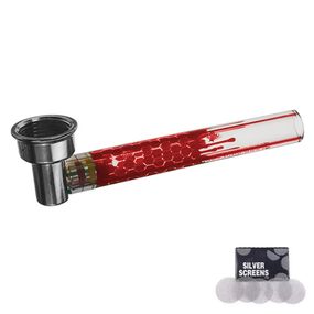 Кальян Трубка Стеклянная «D&K Red»