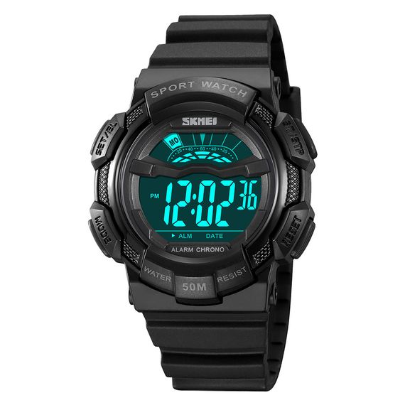 Skmei 2153BKBK Black-Black | Зображення 1