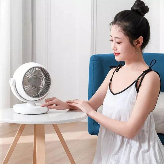 Вентилятор Xiaomi Xiaoda Desktop Circulation Fan White Normal Version | Зображення 2