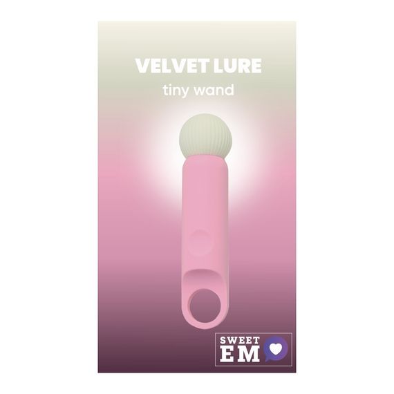 Міні-вібратор-мікрофон Sweet Em, 10 режимів, рожевий Sex Aura