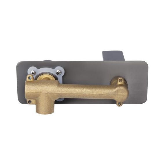 Смеситель для раковины Qtap Slavonice скрытого монтажа QTSLA273GMB45920 Gunmetal Black PVD | Зображення 4