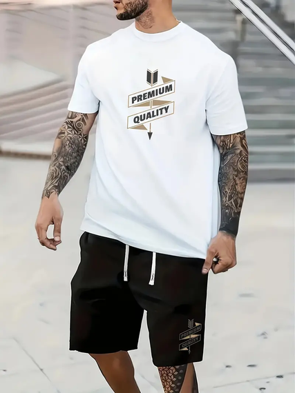 Комплект футболка та шорти ДТФ