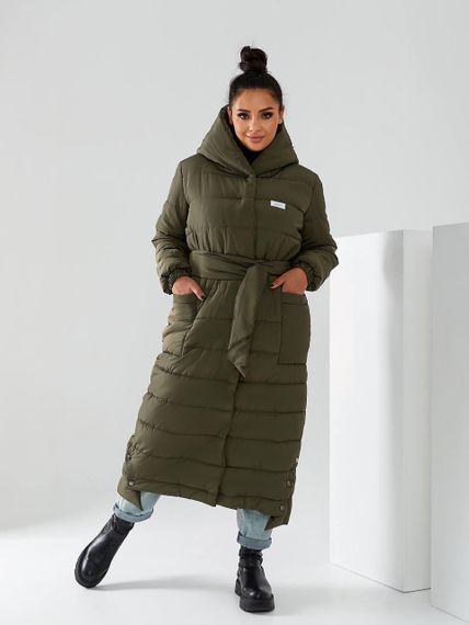 Пуховик арт. А-032 хакі