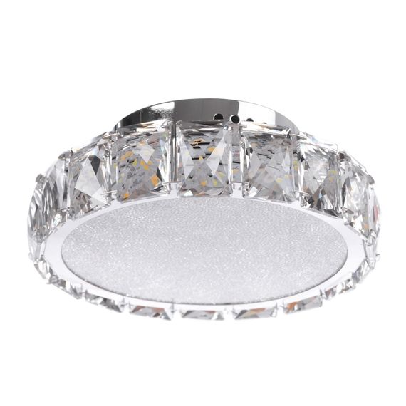 Светильник светодиодный настенно-потолочный накладной LED BR-971W/20W CH | Зображення 4