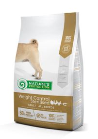 Nature's Protection Weight Control Sterilised Adult All Breeds Сухий корм для собак схильних до повноти та після стерилізації  4 кг