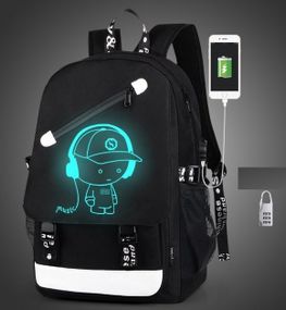 Рюкзак Senkey & Style Music з USB світиться в темряві