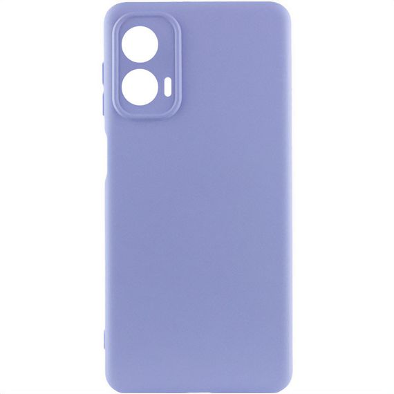 Чохол TPU GETMAN Liquid Silk Full Camera для Motorola Moto G24