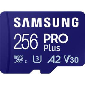 Карта памяти Samsung 256GB microSDXC class 10 UHS-I U3 V30 Pro Plus (MB-MD256SB/WW)