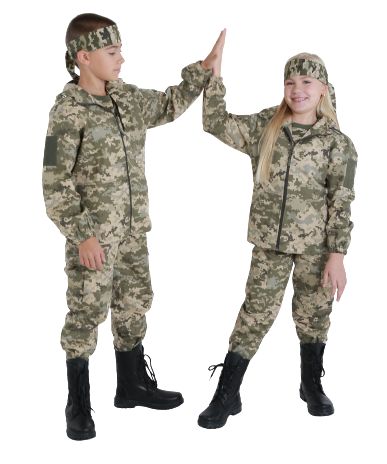 Костюм дитячий ARMY KIDS Лісоход камуфляж Піксель | Зображення 4