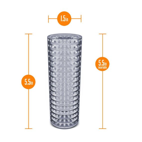 Мастурбатор Rize by Blush - Strokez Masturbator - Clear sexstyle | Зображення 4