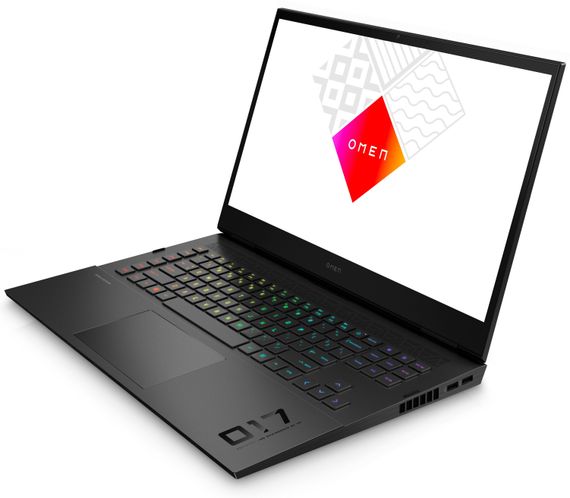 Ноутбук HP  OMEN 17-ck2010ua 17.3' QHD IPS AG, Intel i7-13700HX, 32GB, F2048GB, NVD4080-12, DOS, чорний (8A807EA) | Зображення 2